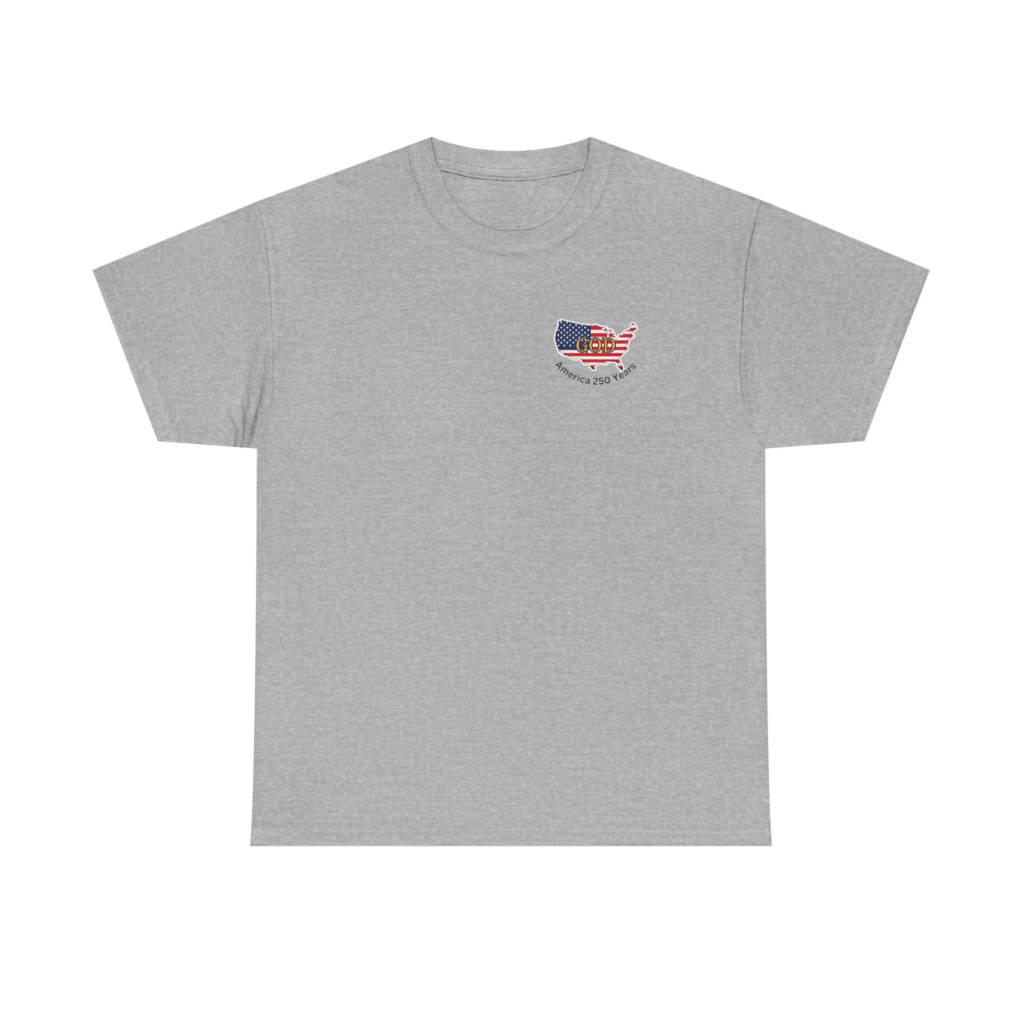 Praying for God’s Protection – Faith-Based American T-Shirt Unisex Heavy Cotton Tee