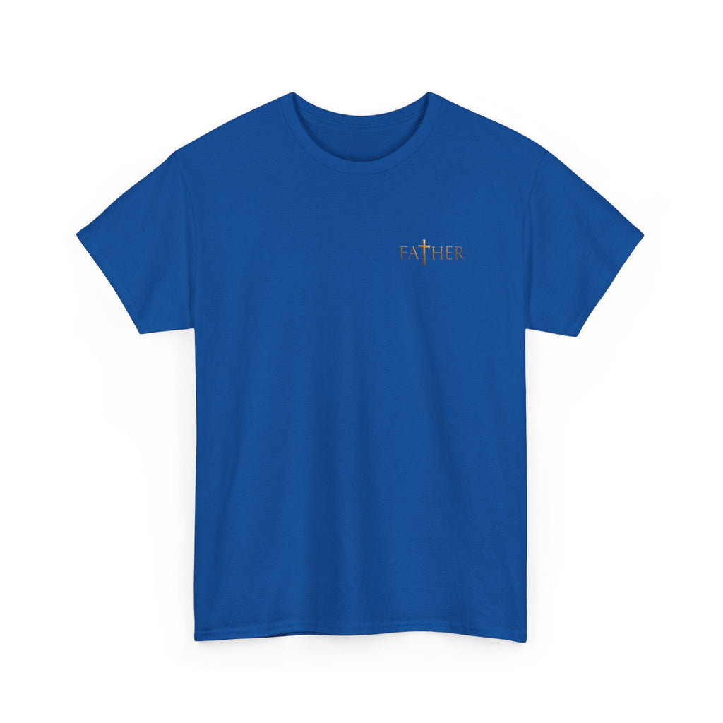 Hooked on Grace Christian Fishing T-Shirt | Faith Based Outdoor Unisex Heavy Cotton Tee