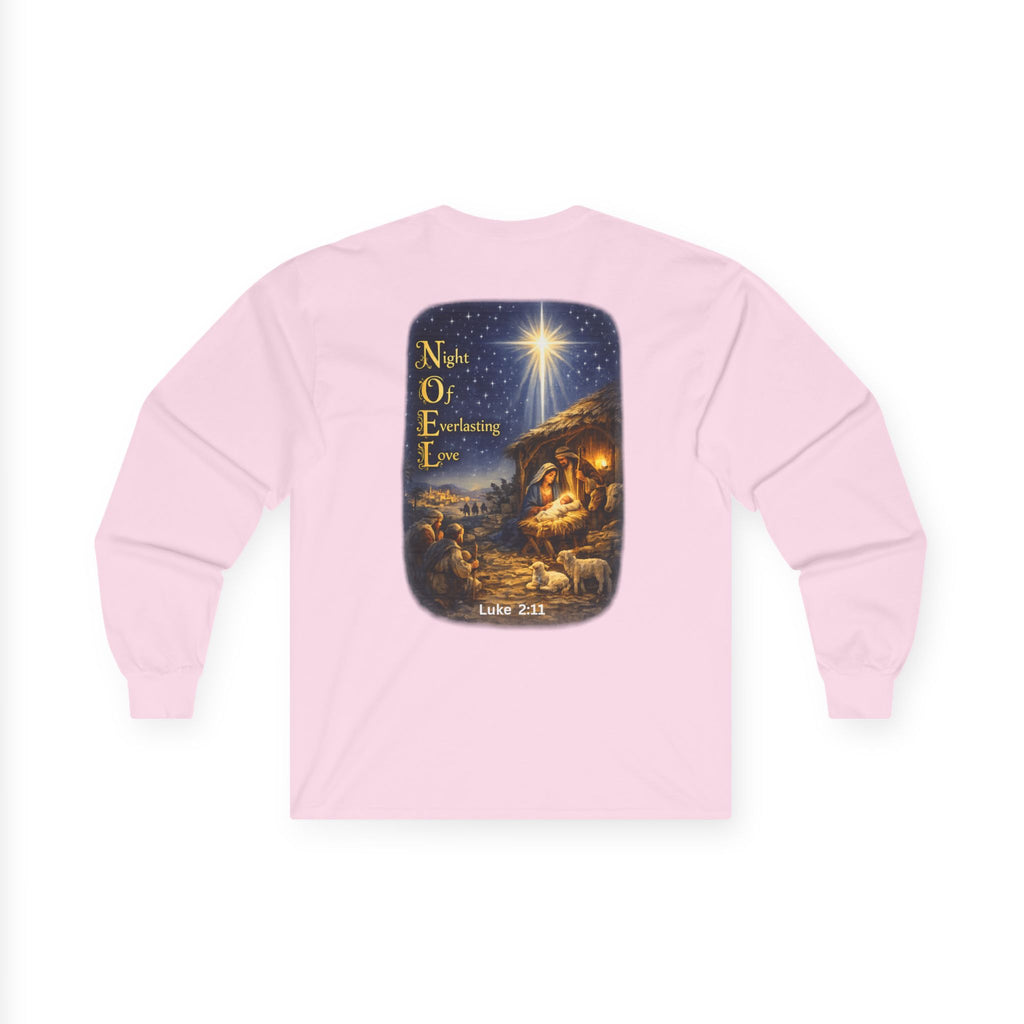 NOEL-Nativity Scene Ultra Cotton Long Sleeve Tee
