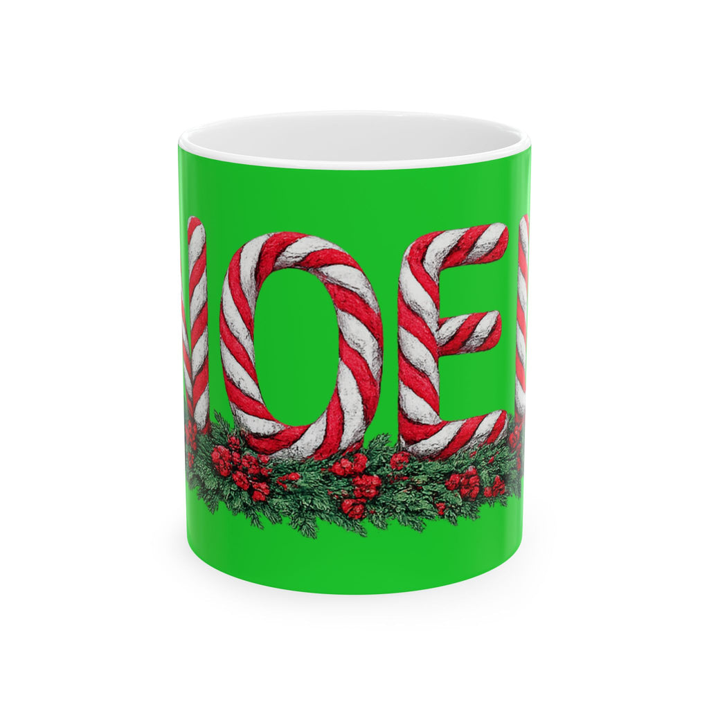 NOEL Christmas Ceramic Coffee Mug, (11oz, 15oz)