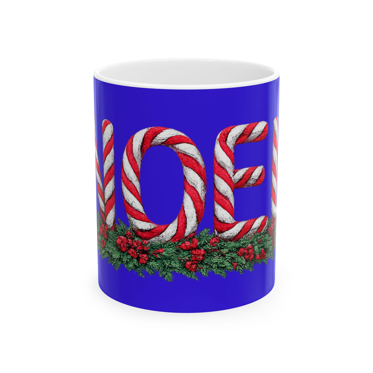 NOEL Christmas Ceramic Coffee Mug | Festive Holiday Coffee Cup, (11oz, 15oz)