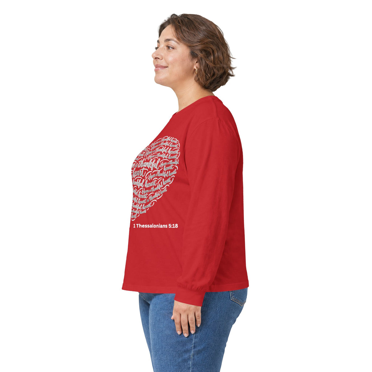 Have a Thankful Heart – Christian Faith-Inspired Long Sleeve T-Shirt-Unisex Ultra Cotton Long Sleeve Tee