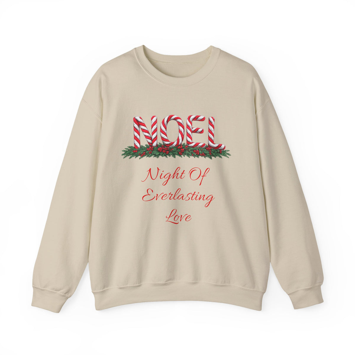 NOEL – Night of Everlasting Love Christmas Sweatshirt- Crewneck Sweatshirt