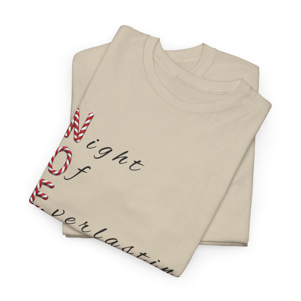 Night of Everlasting Love Christmas Christian T-Shirt