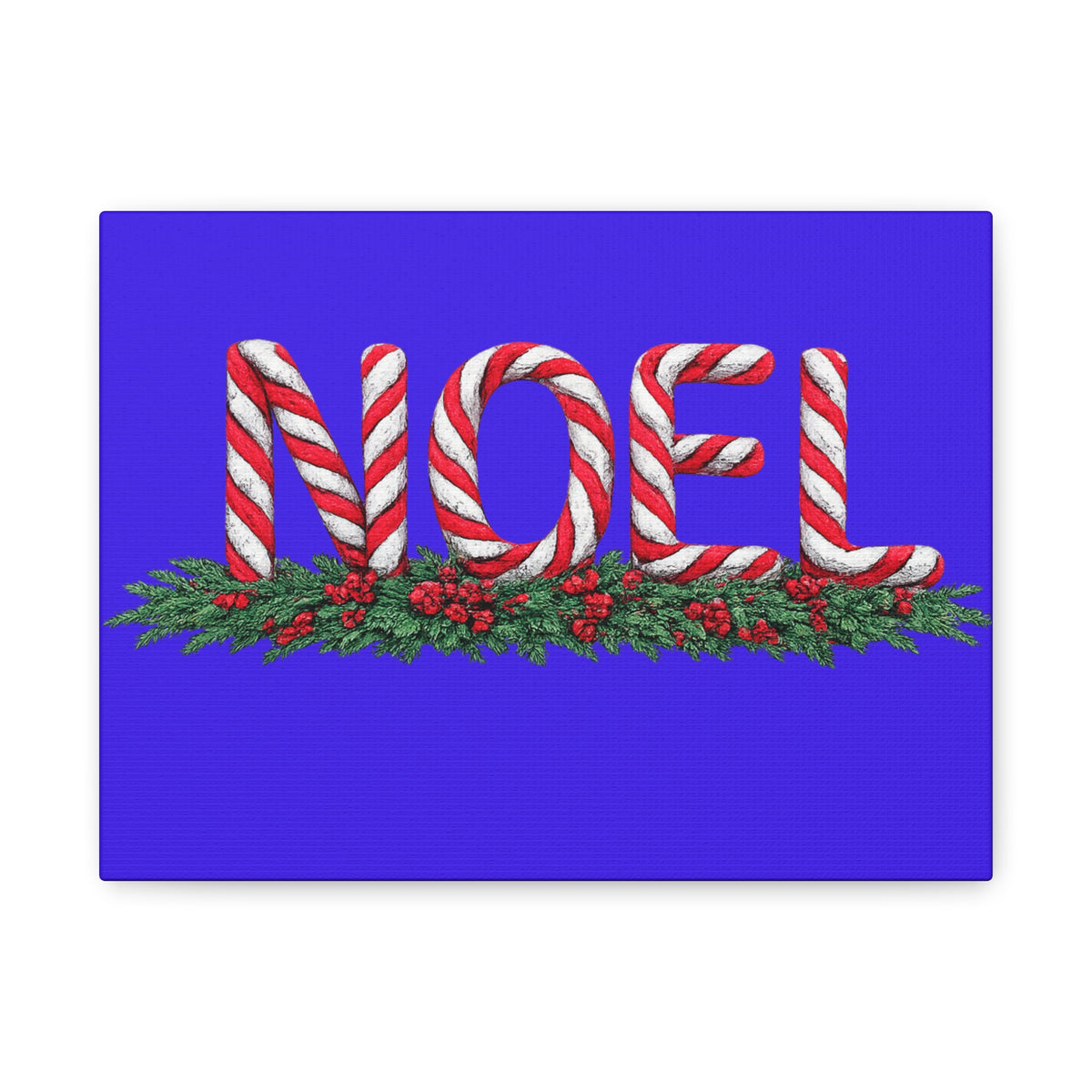 NOEL Christmas Canvas Wall Art Matte Canvas, Stretched, 1.25"