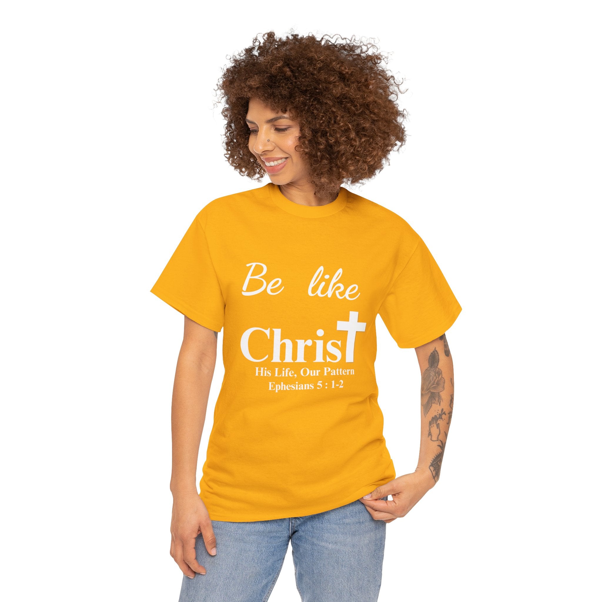 Be Like Christ – His Life, Our Pattern | Ephesians 5:1-2 Christian T-Shirt