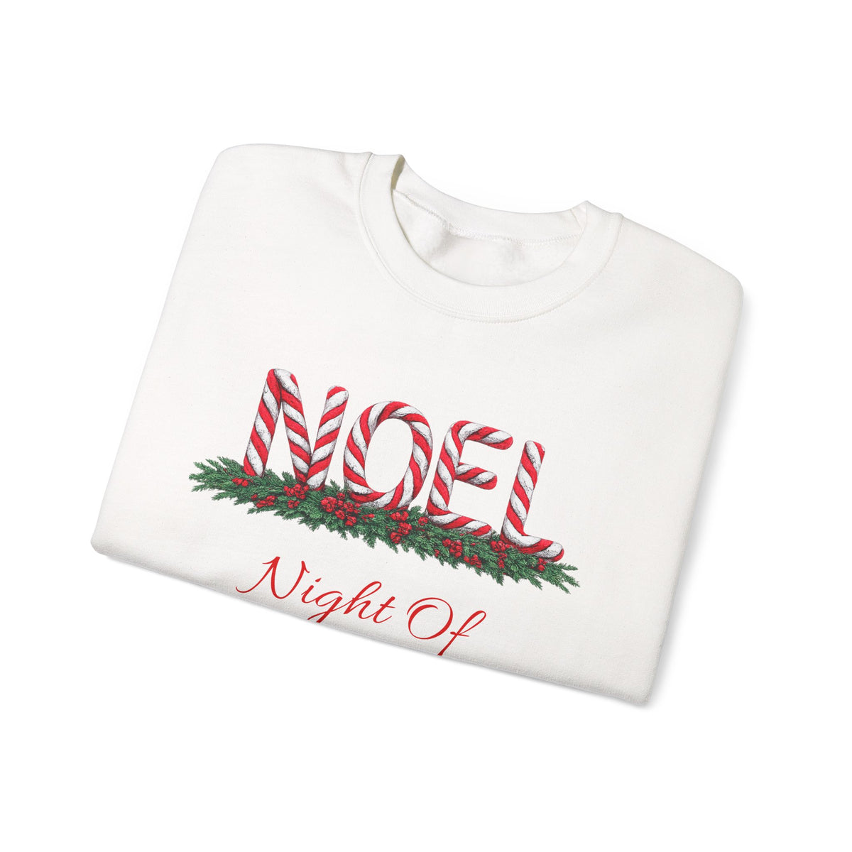 NOEL – Night of Everlasting Love Christmas Sweatshirt- Crewneck Sweatshirt