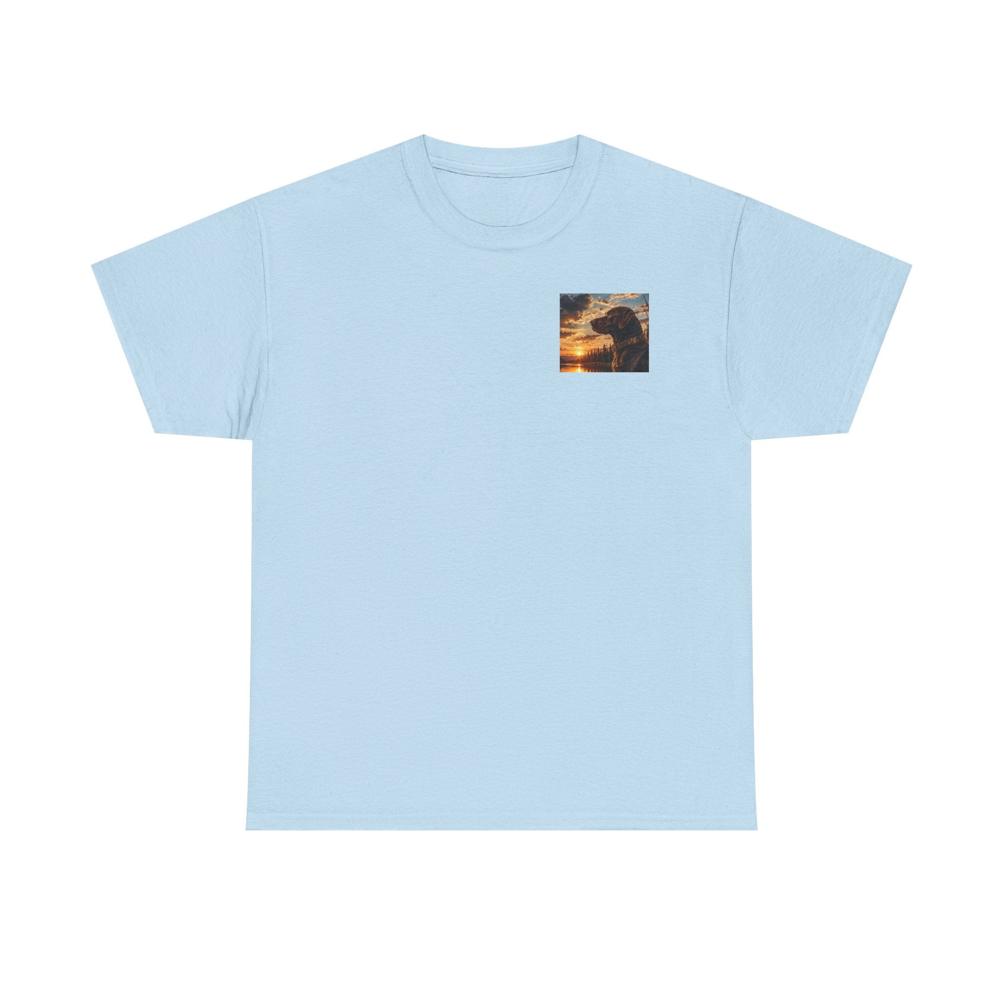 Every Sunrise, Every Still Water, Every Loyal Companion – Christian T-Shirt | Psalm 19:1 Faith Nature Unisex Heavy Cotton Tee