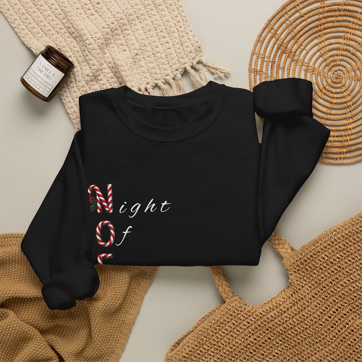 Night of Everlasting Love Christmas Crewneck Sweatshirt