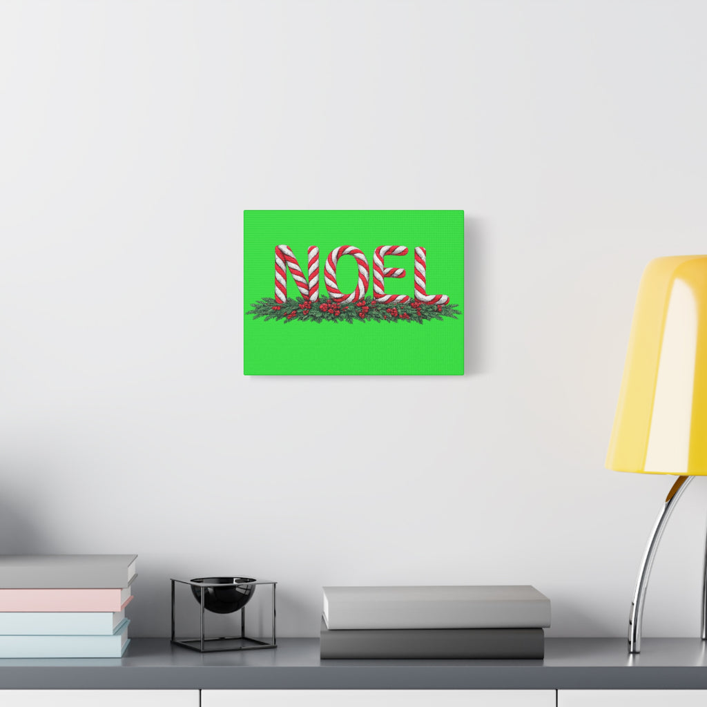 NOEL Christmas Canvas Wall Art Matte Canvas, Stretched, 1.25"