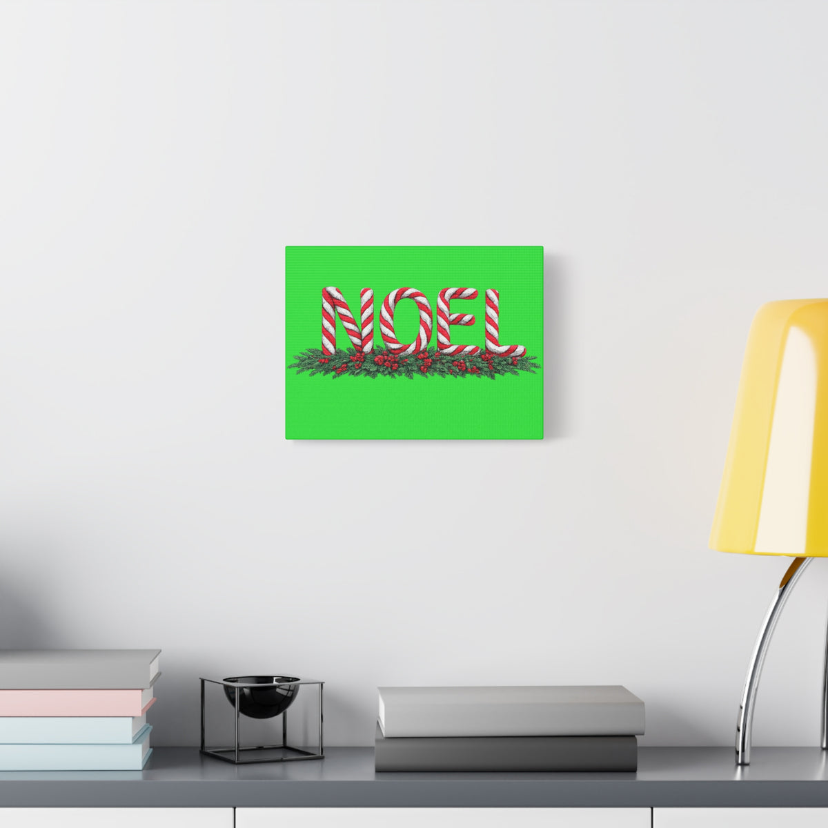NOEL Christmas Canvas Wall Art Matte Canvas, Stretched, 1.25"