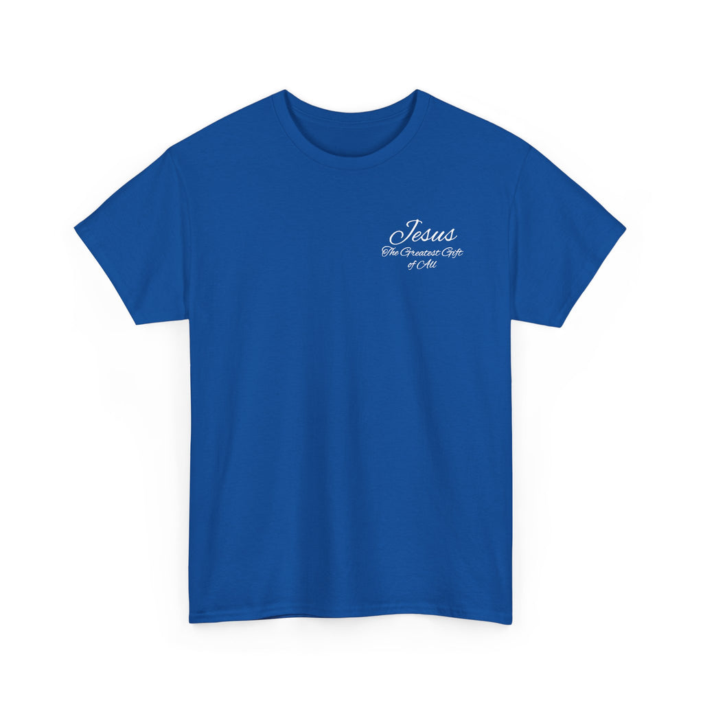 Jesus - Greatest Gift of All Christmas Wreath T-Shirt