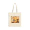 Beach Cotton Canvas Tote Bag