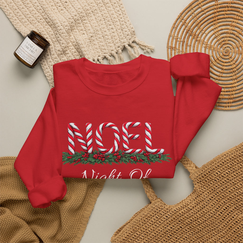NOEL – Night of Everlasting Love Christmas Sweatshirt- Crewneck Sweatshirt
