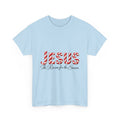 Jesus – The Reason for the Season Christmas T-Shirt | Christian Holiday Unisex Heavy Cotton Tee
