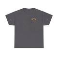 Faithful Father Christian T-Shirt | Strong Biblical Dad Tee with Cross & Mountain Design Unisex Heavy Cotton Tee