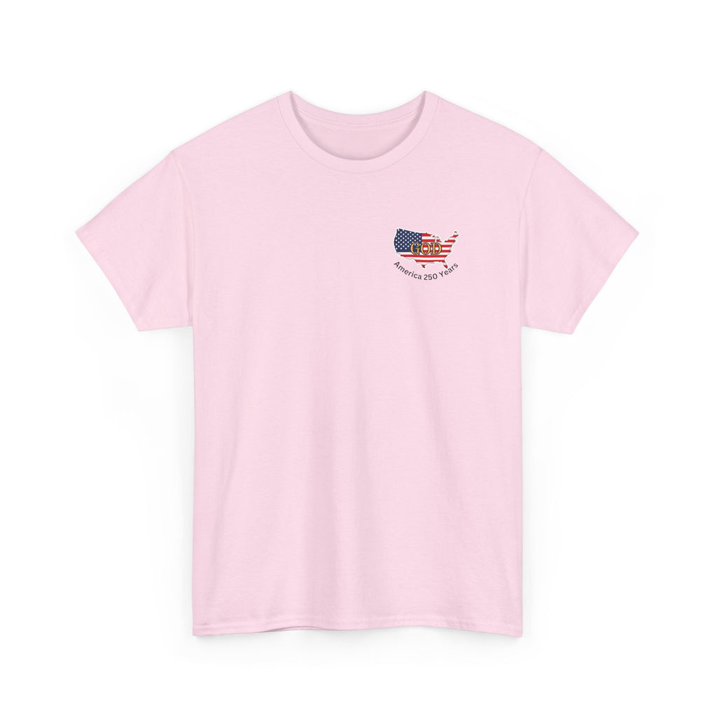 Praying for God’s Protection – Faith-Based American T-Shirt Unisex Heavy Cotton Tee