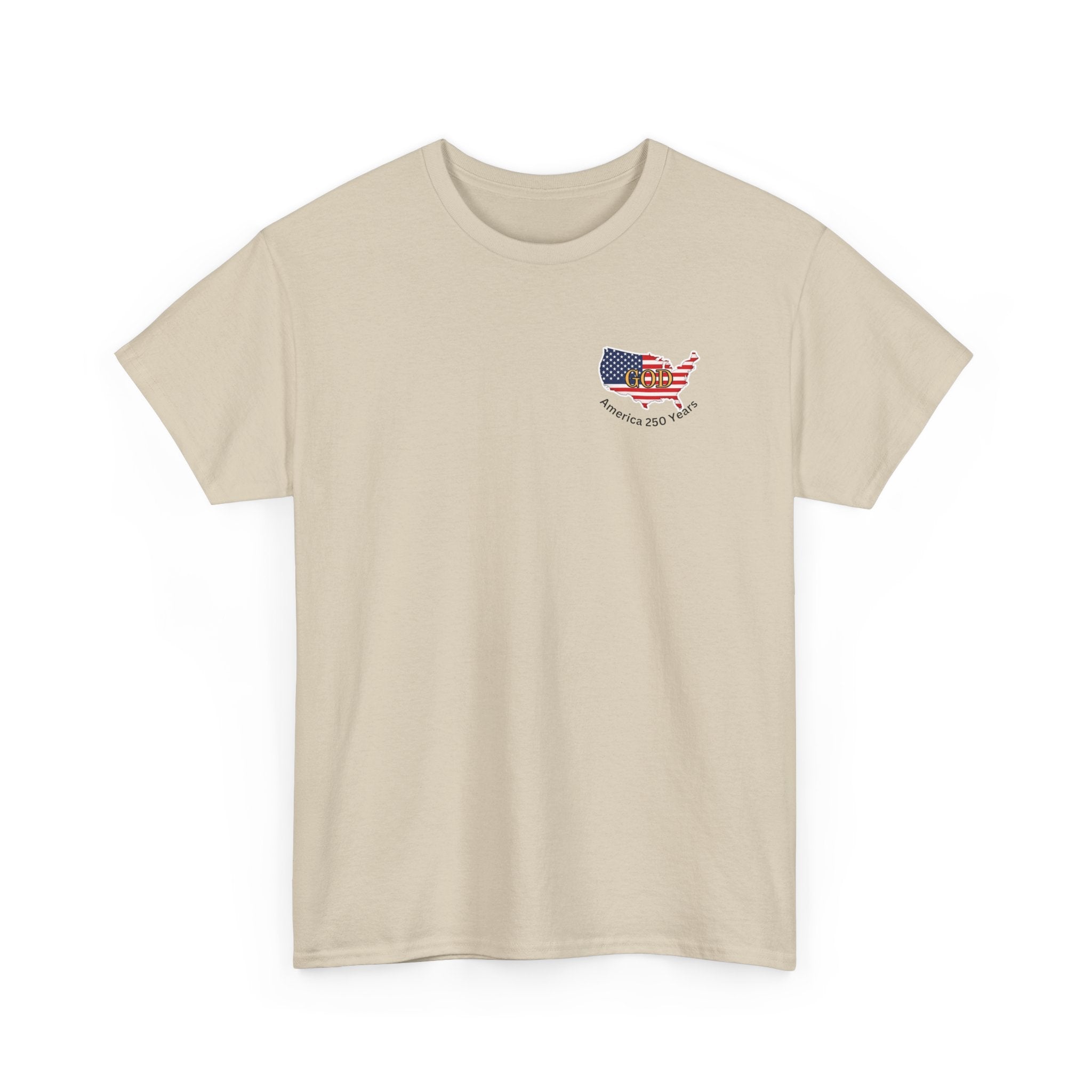 Praying for God’s Protection – Faith-Based American T-Shirt Unisex Heavy Cotton Tee