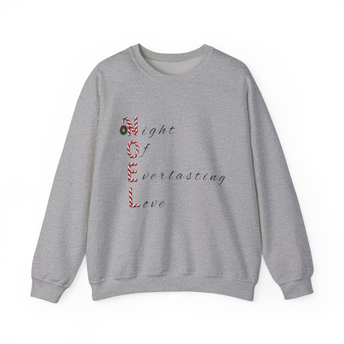 Night of Everlasting Love Christmas Sweatshirt Crewneck Sweatshirt