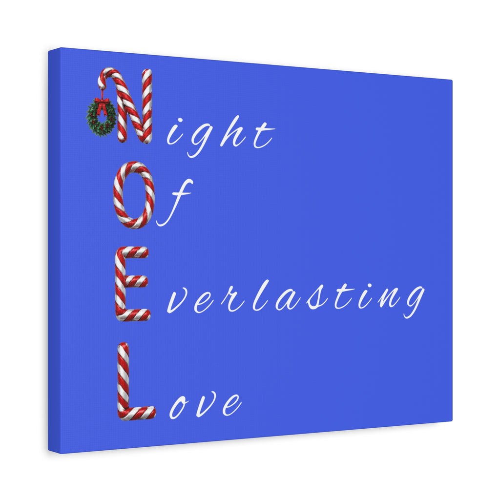 Night of Everlasting Love Christmas Canvas Wall Art, Matte Canvas, Stretched, 1.25"