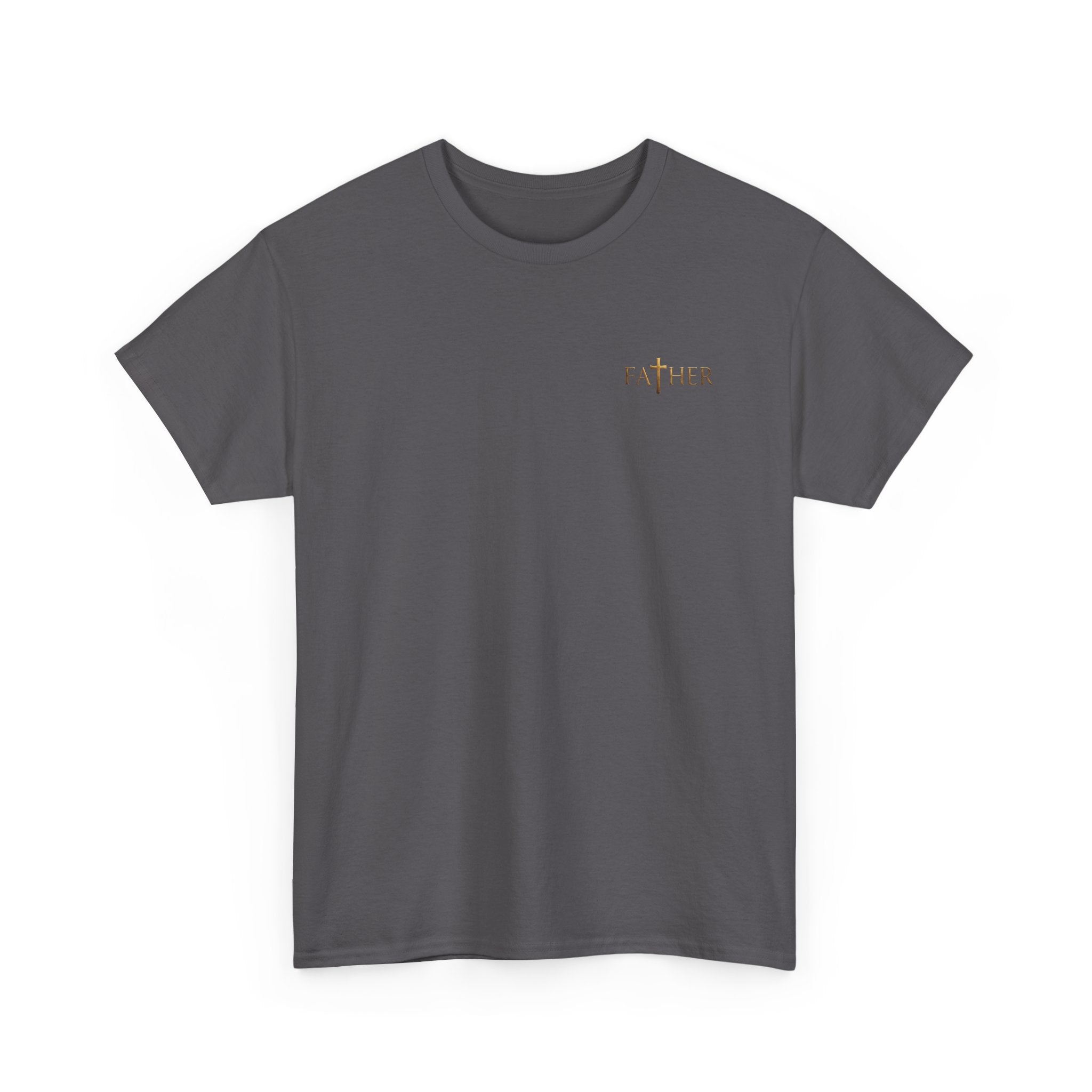 Faithfully Answering The Heavenly Eternal Reward Christian Father T-Shirt Unisex Heavy Cotton Tee