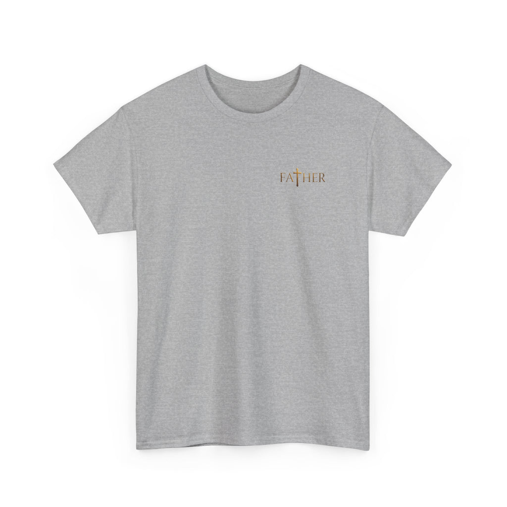 Hooked on Grace Christian Fishing T-Shirt | Faith Based Outdoor Unisex Heavy Cotton Tee