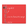 Night of Everlasting Love Christmas Canvas Wall Art, Matte Canvas, Stretched, 1.25"