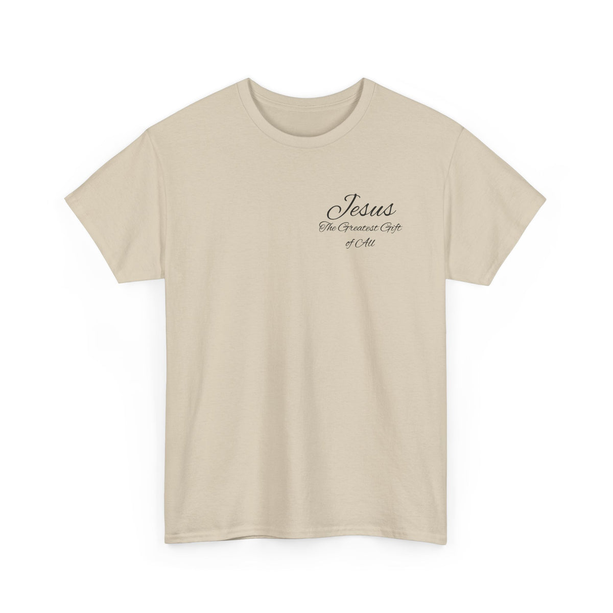 A Savior Is Born Nativity Christmas Heavy Cotton Tee