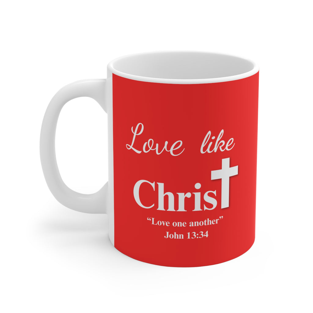 Love Like Christ Christian Coffee Mug 11oz