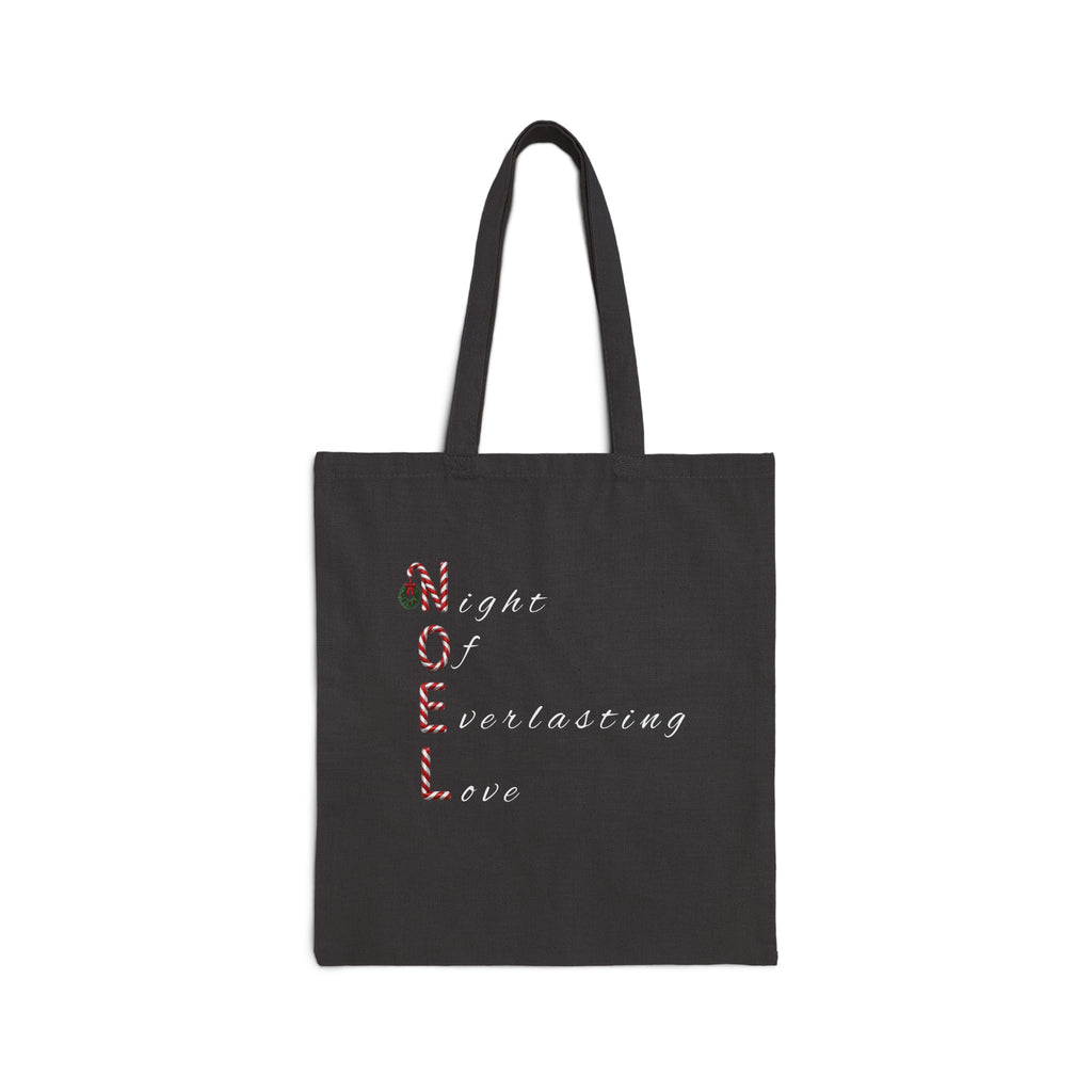 Night of Everlasting Love Christian Cotton Canvas Tote Bag