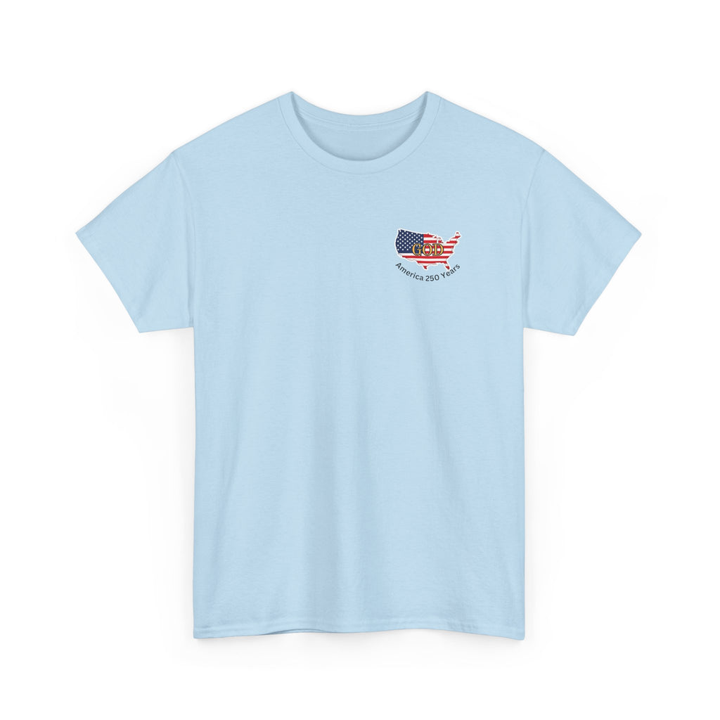 Praying for God’s Protection – Faith-Based American T-Shirt Unisex Heavy Cotton Tee