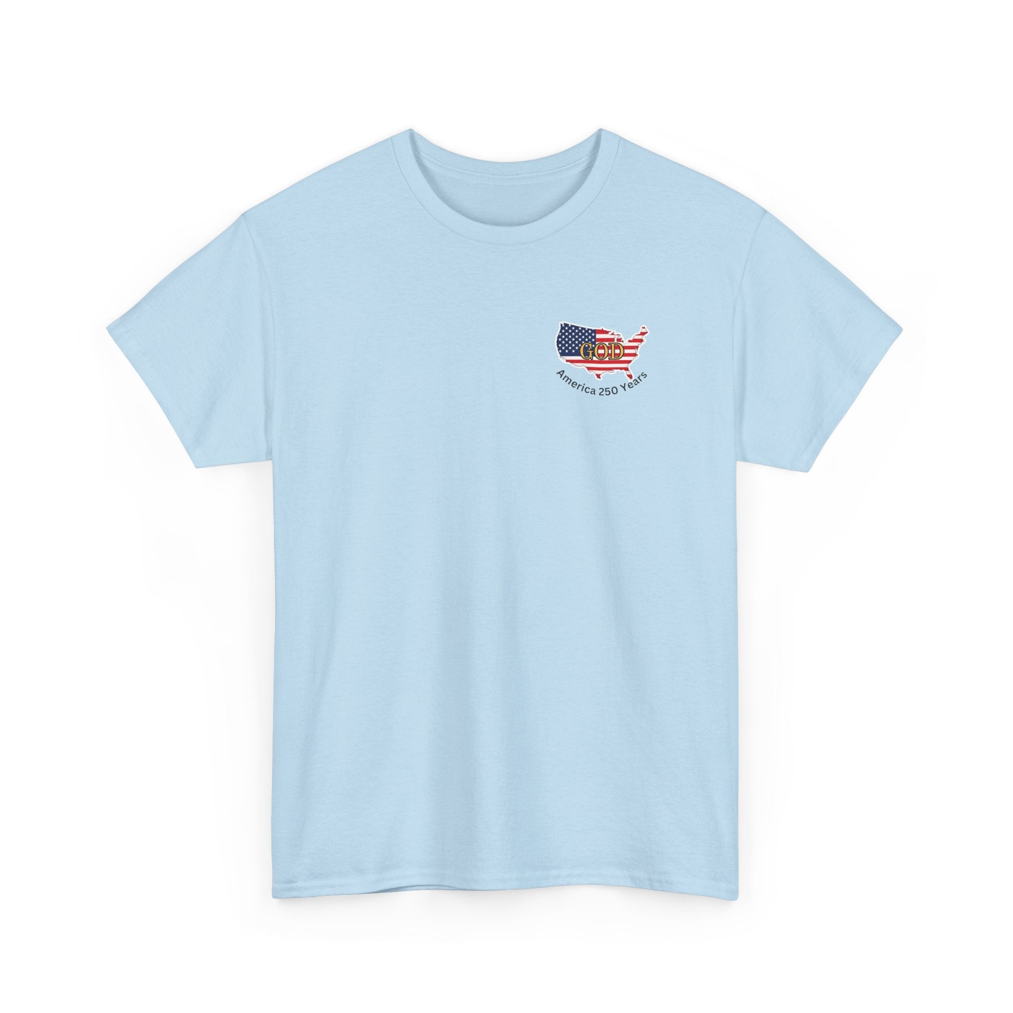Praying for God’s Protection – Faith-Based American T-Shirt Unisex Heavy Cotton Tee
