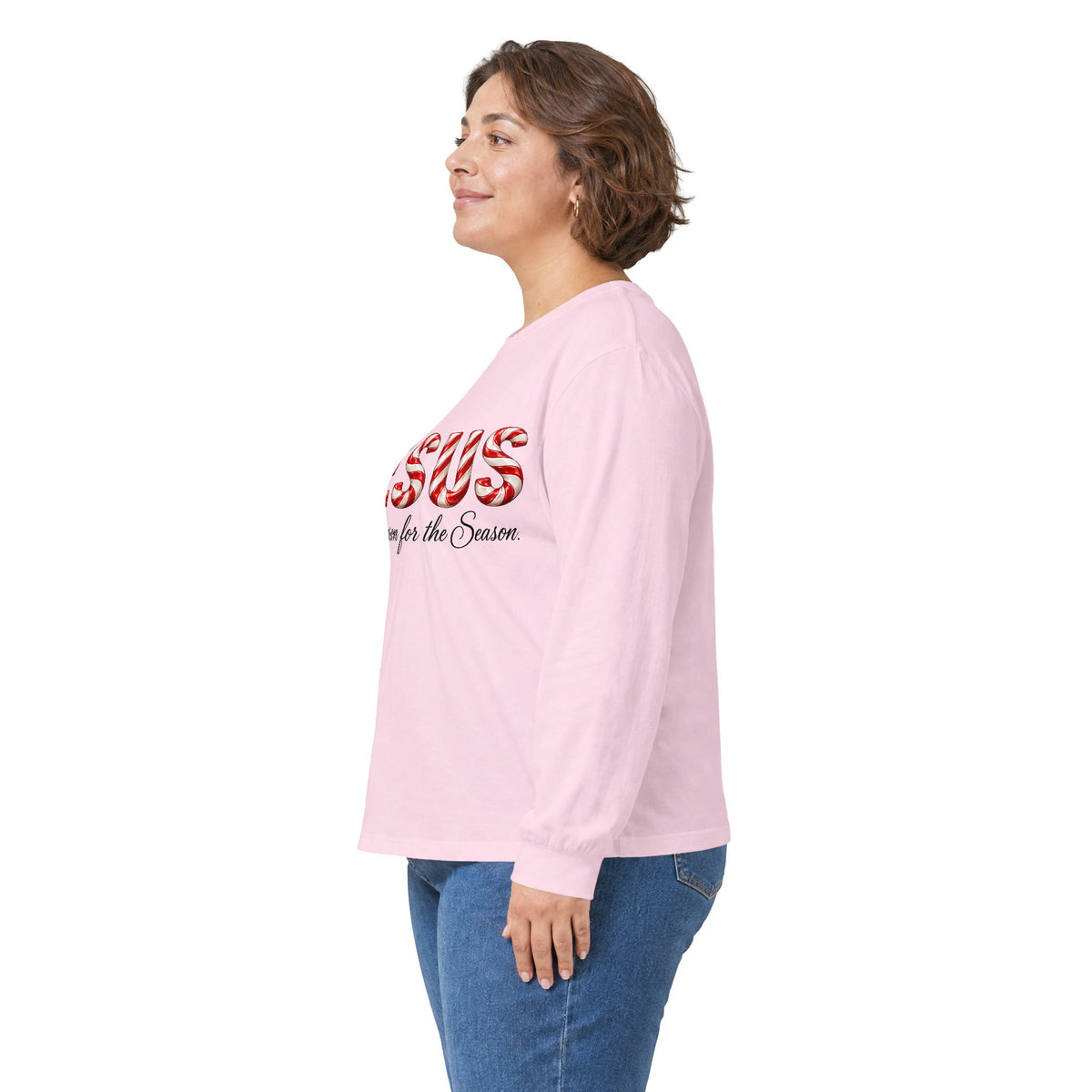 Jesus – The Reason for the Season Christmas Long Sleeve Shirt - Unisex Ultra Cotton Long Sleeve Tee