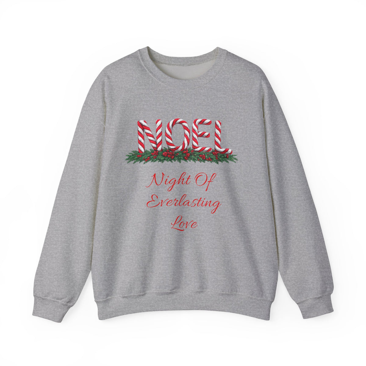 NOEL – Night of Everlasting Love Christmas Sweatshirt- Crewneck Sweatshirt