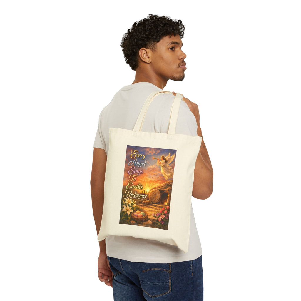 He Is Risen Sunrise Easter Tote Bag