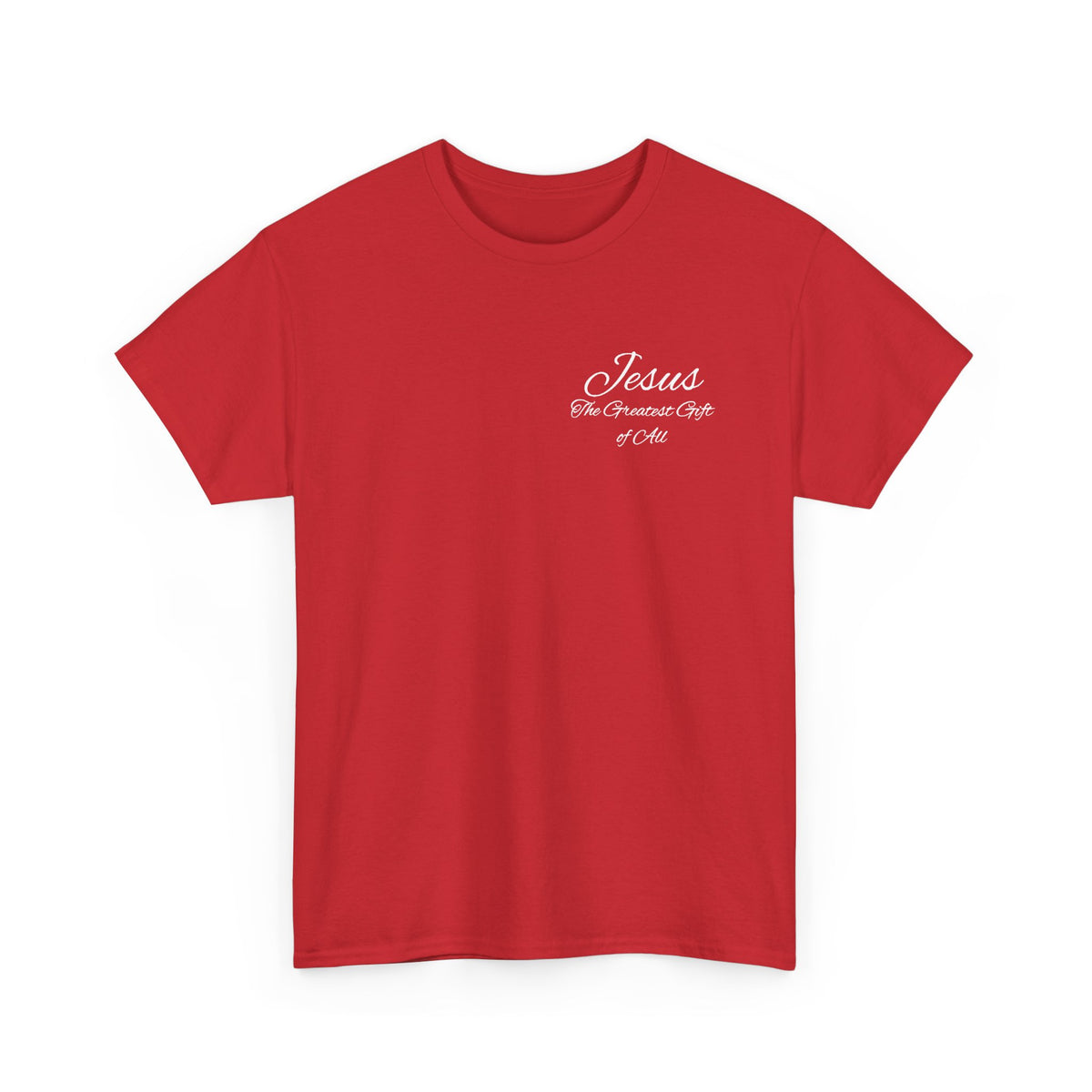 A Savior Is Born Nativity Christmas Heavy Cotton Tee