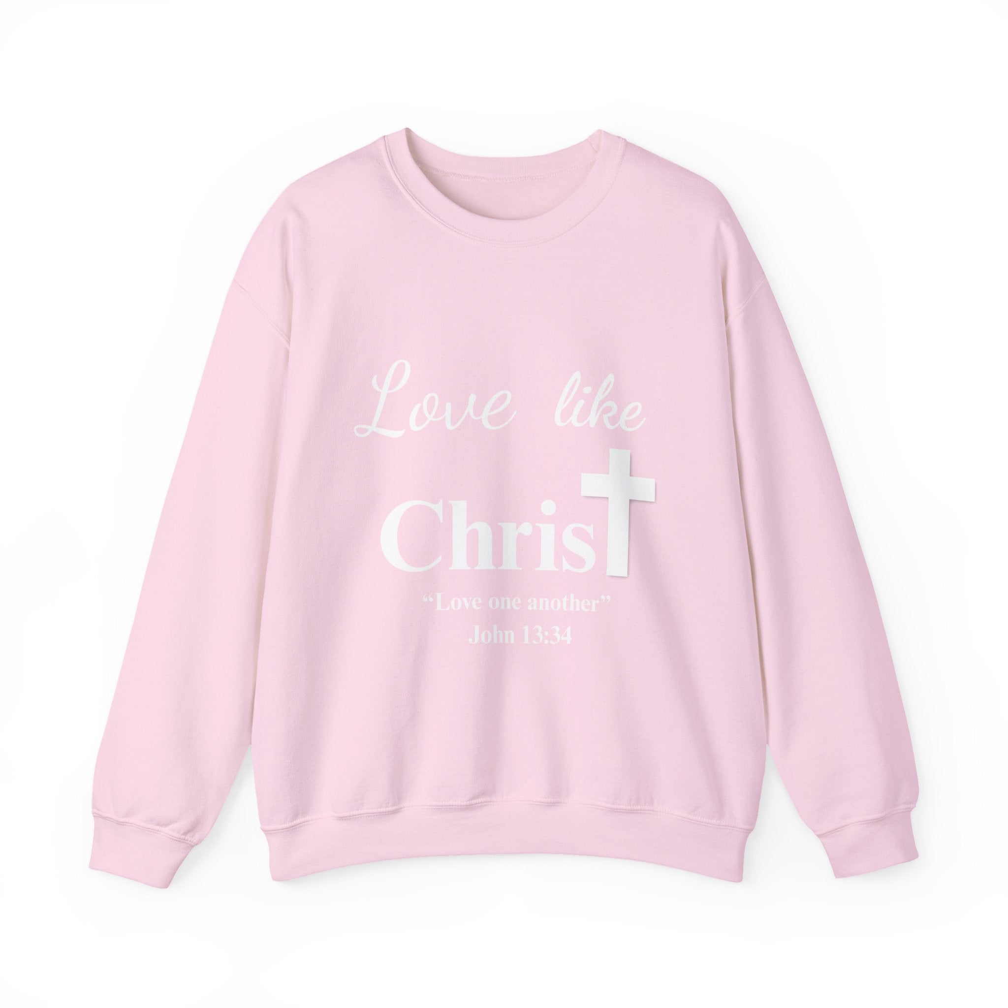 Love Like Christ Christian Crewneck Sweatshirt