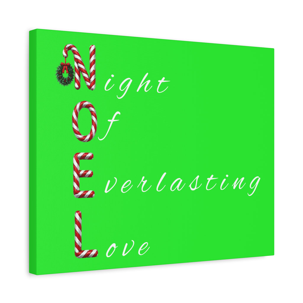 Night of Everlasting Love Christmas Canvas Wall Art, Matte Canvas, Stretched, 1.25"