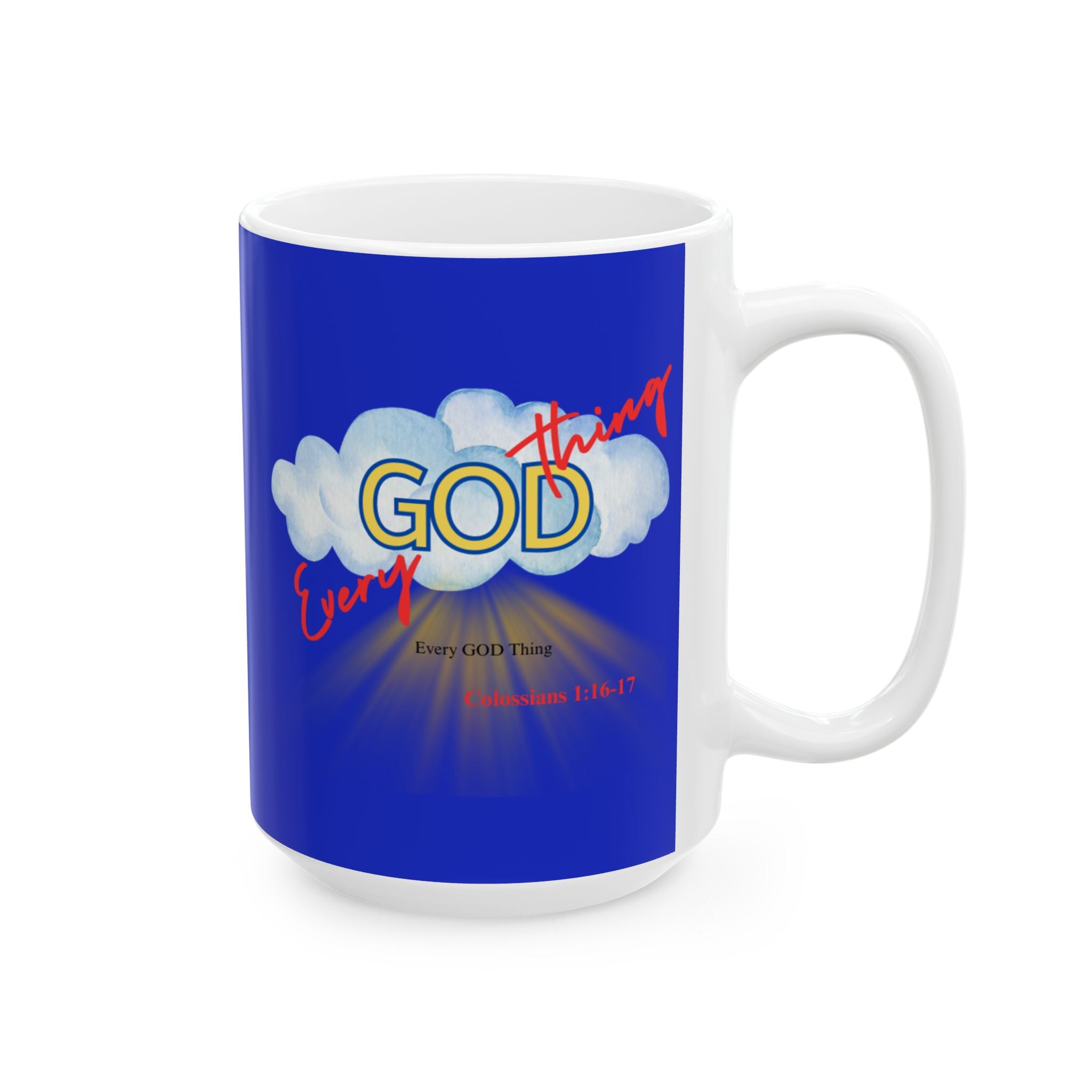Blessed by God – 250 Years USA Patriotic Ceramic Mug, (11oz, 15oz)
