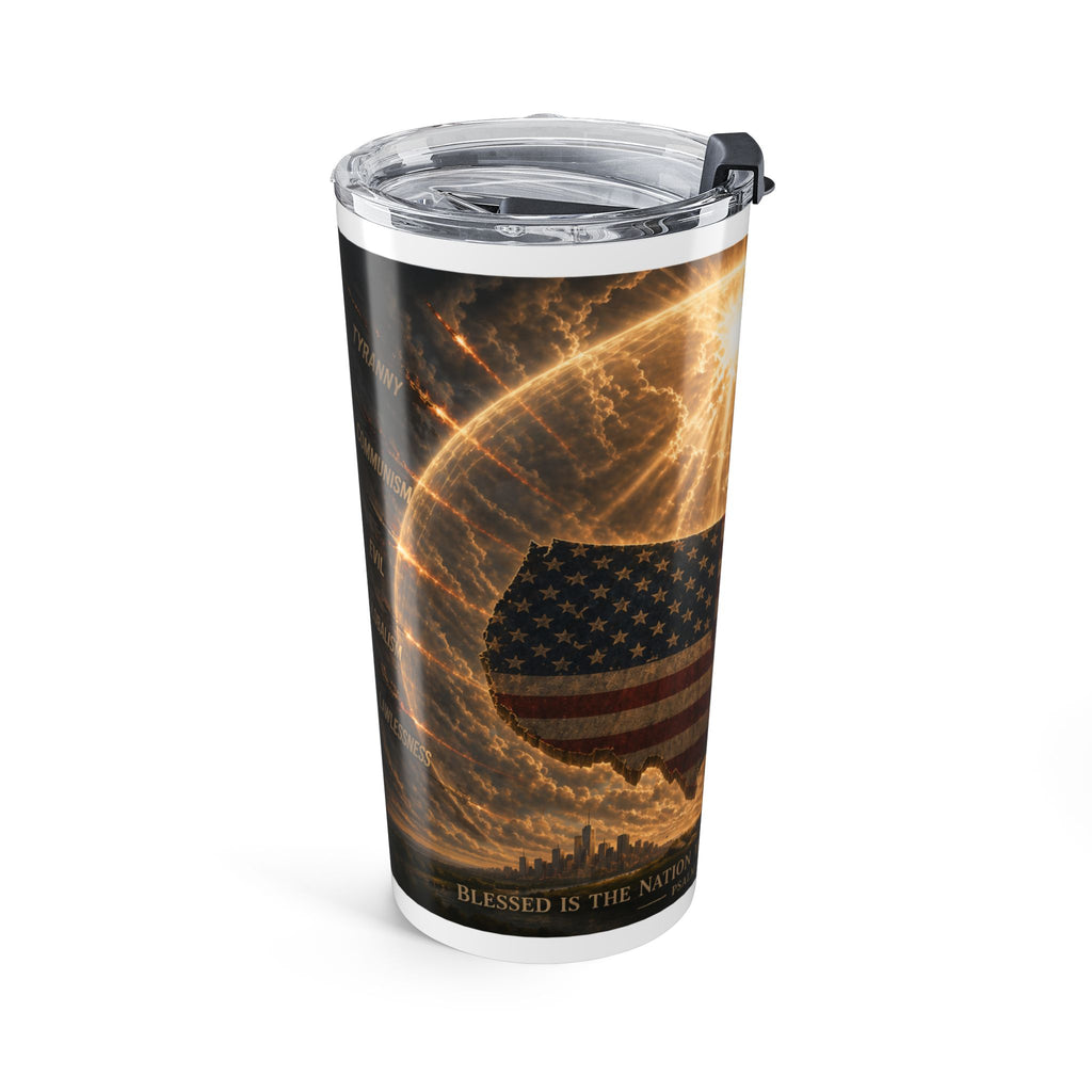 Faith Christian Praying for God's Protection Tumbler 20oz