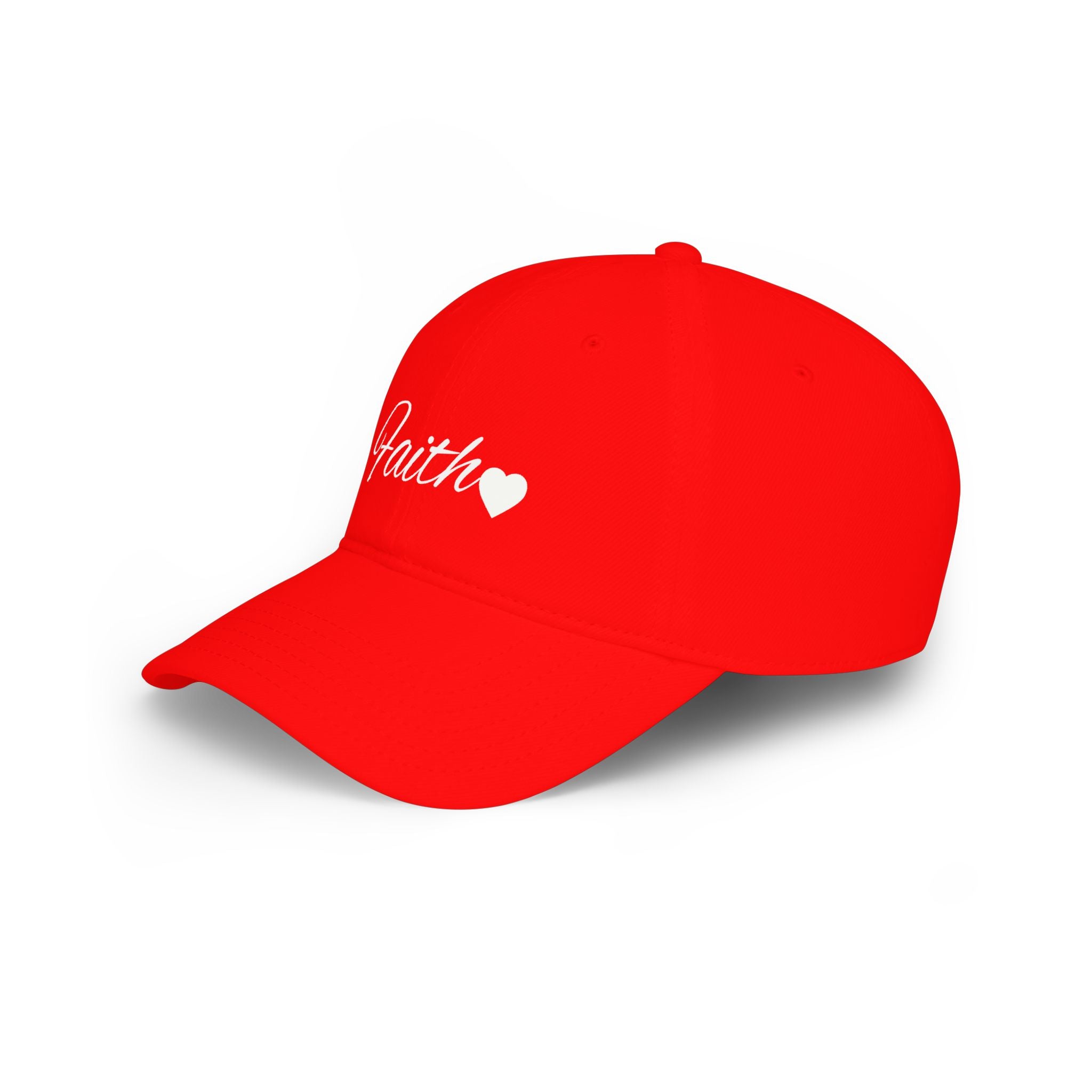 Faith Heart Classic Low Profile Baseball Cap – Christian Inspirational Cap