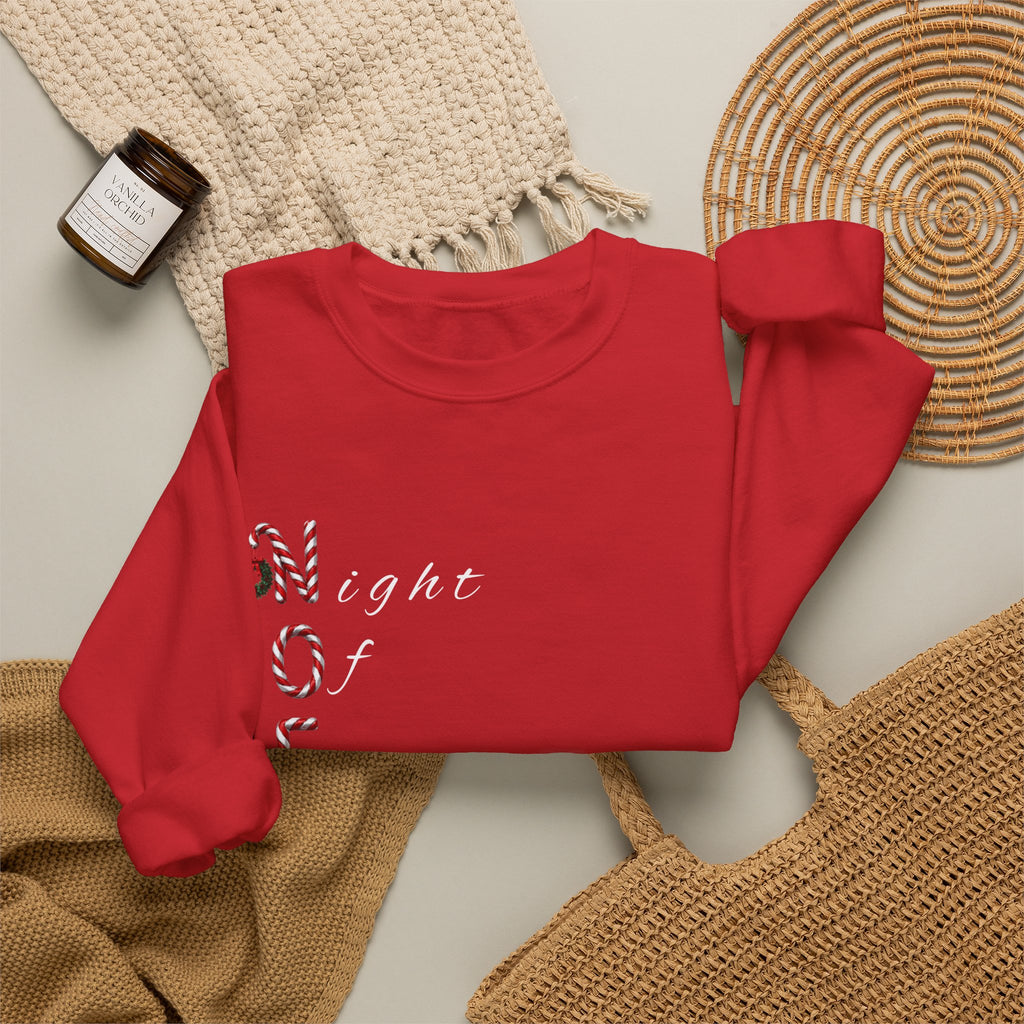 Night of Everlasting Love Christmas Crewneck Sweatshirt