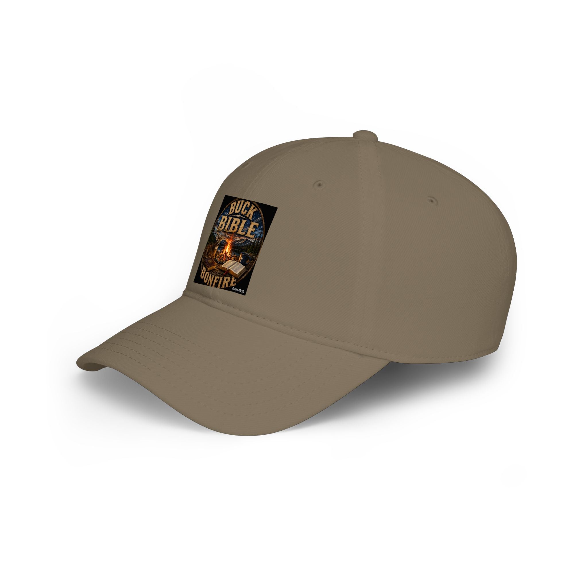 Buck Bible Bonfire Christian Baseball Cap – Faith Based Outdoor Dad  Low Profile Baseball Cap