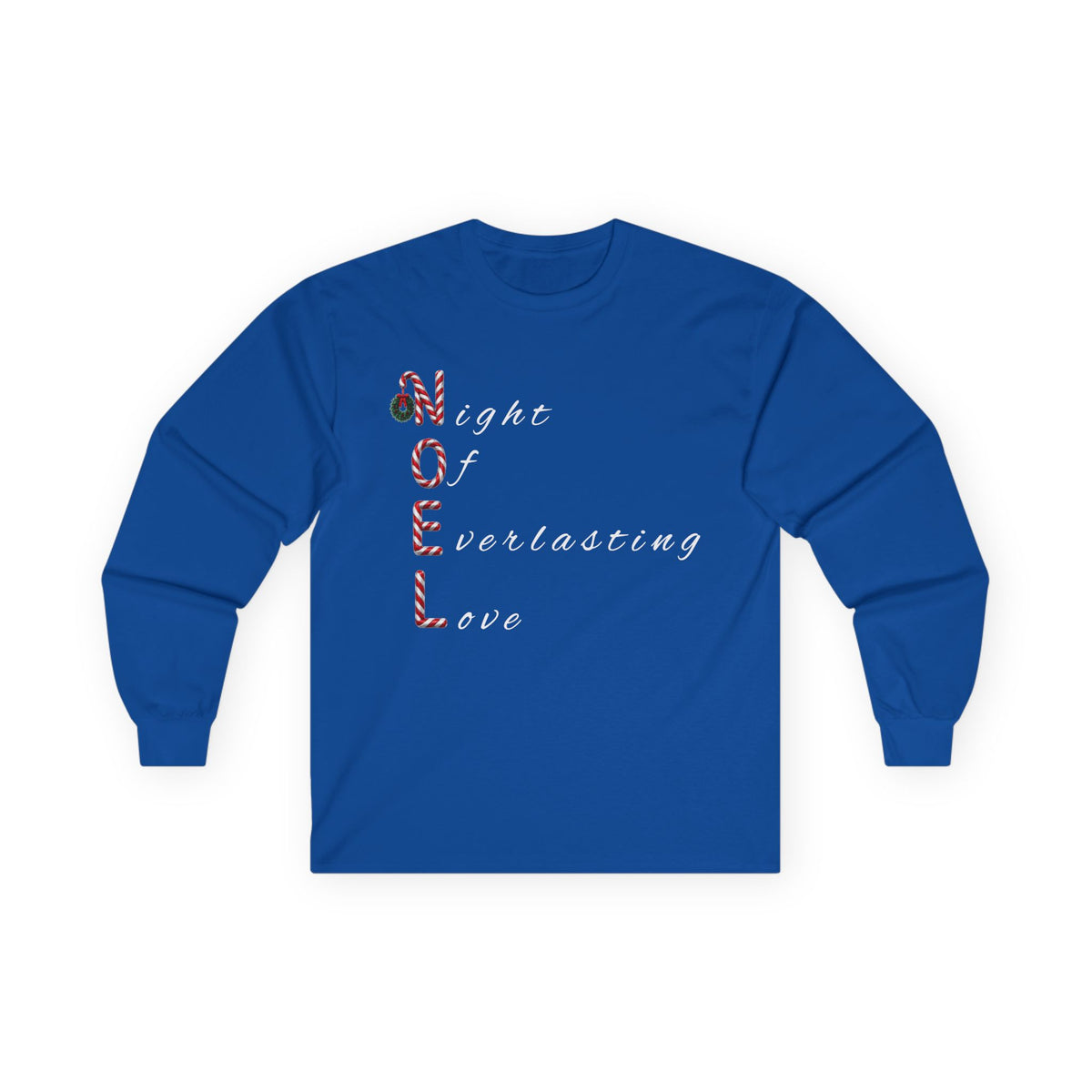 Night of Everlasting Love Christmas Christian Ultra Cotton Long Sleeve Tee
