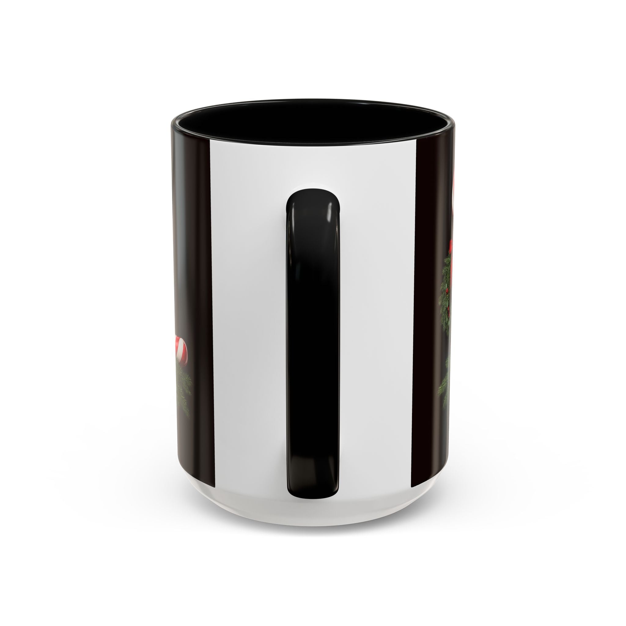 NOEL Candy Cane Christmas Mug – Festive Holiday Coffee Cup  (11, 15oz)