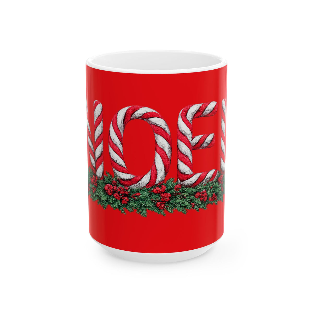 NOEL Christmas Ceramic Coffee Mug, (11oz, 15oz)