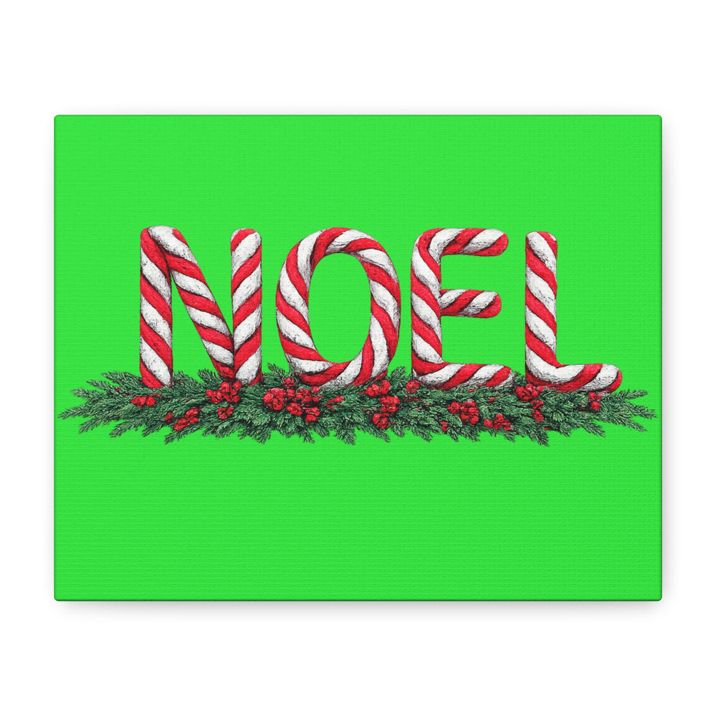 NOEL Christmas Canvas Wall Art Matte Canvas, Stretched, 1.25"