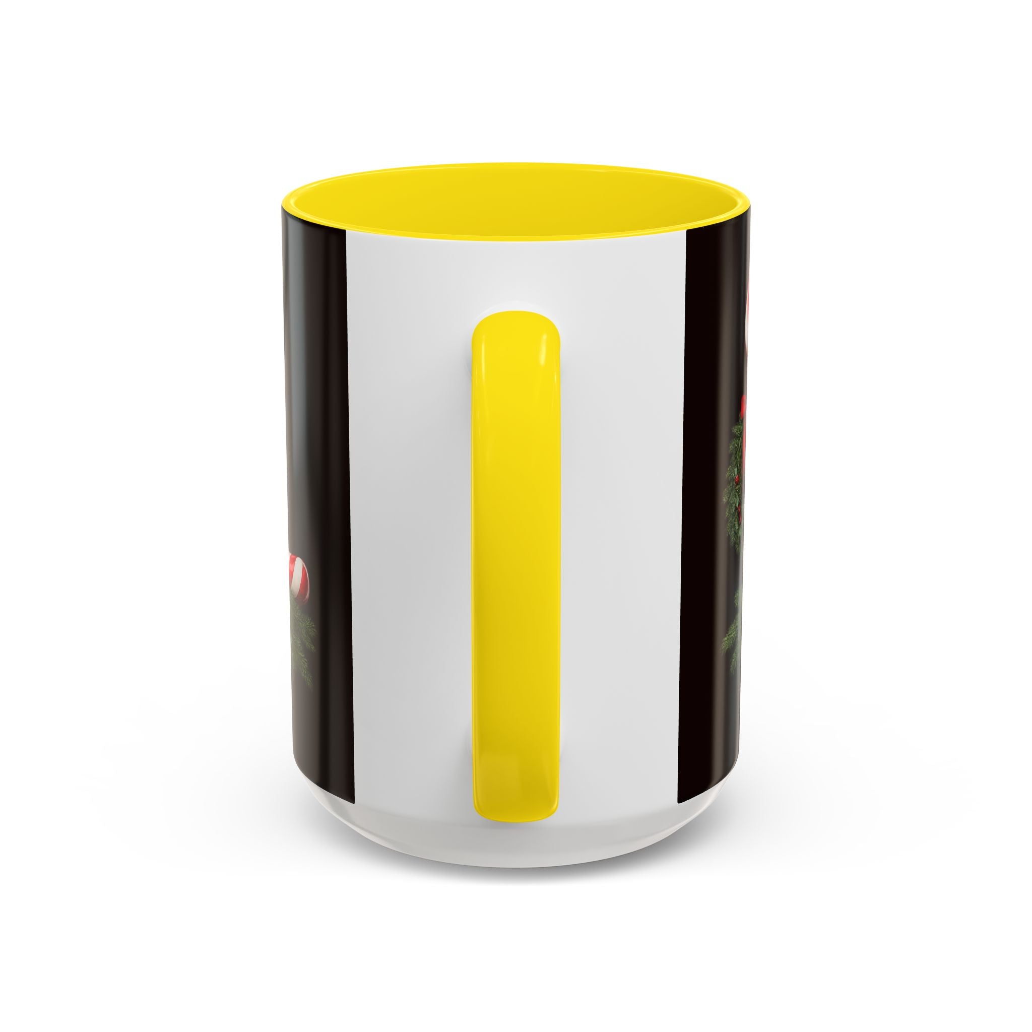 NOEL Candy Cane Christmas Mug – Festive Holiday Coffee Cup  (11, 15oz)