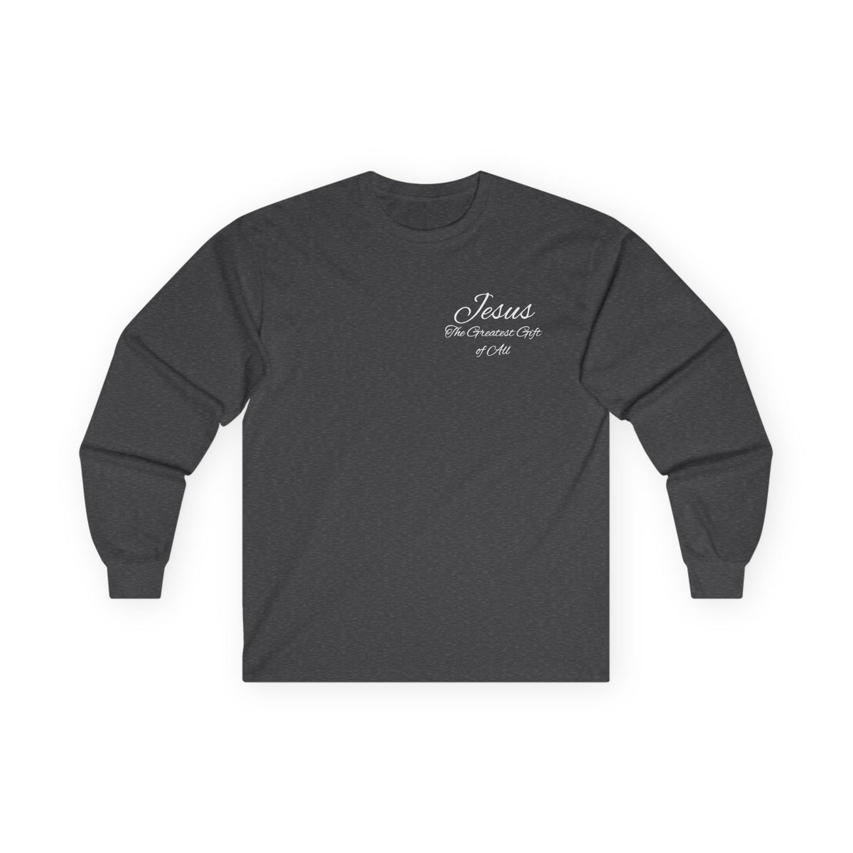 Christmas Wreath Christian Ultra Cotton Long Sleeve Tee