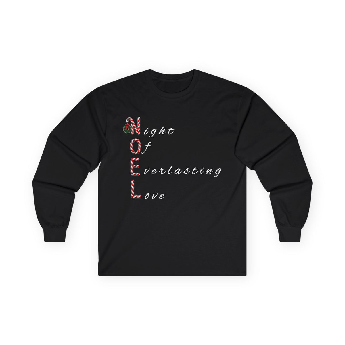 Night of Everlasting Love Christmas Christian Ultra Cotton Long Sleeve Tee